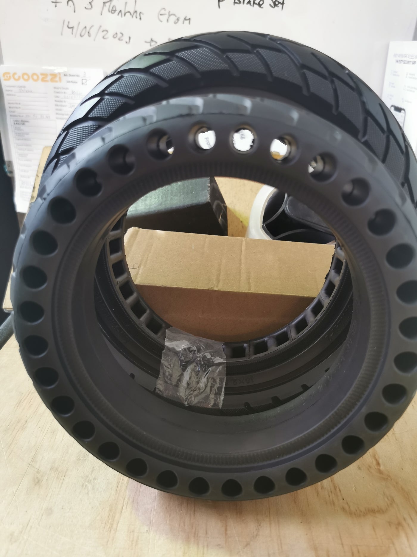 Llantas Para Scooter Eléctrico 1PZ M36-X85 Solid Rubber Tire Replacement For Xiaomi M365 & Gotrax Gxl Xr 8 5 Inches Scooter Wheel Explosion Proof Solid Tire Accessories Gotrax Electric Scooter